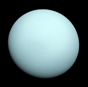 Urano fotografato dal Voyager 2
