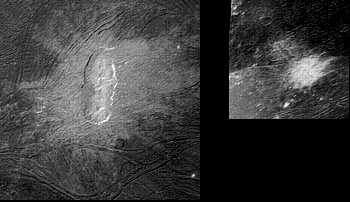 Una Catena di Ganimede fotografata dalla Galileo