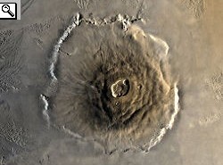 Foto del Viking 1 dell'Olympus Mons