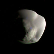 Foto del Polo Sud di Atlante presa nel 2007 dalla sonda Cassini