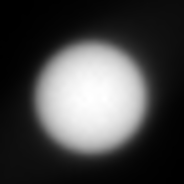 Transito di Fobos ripreso dalla sonda Opportunity su Marte il 27 ottobre 2005